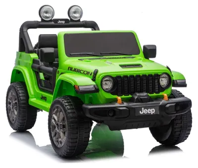 Immagine prodotto di Jeep Rubicon 4x4 veicolo elettrico DK-JWR556 4x200W 24V verde