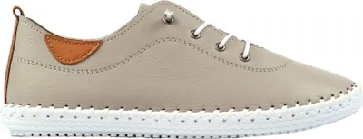 Immagine prodotto di Lunar - Scarpe da donna in tela "St Ives", pelle GS285 (39 EU) (colore pietra)