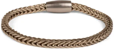 Produktbild von styleBREAKER Zopfketten Armband mit Magnetverschluss, Kette, Schmuck, Damen 05040132