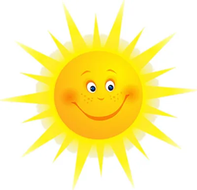 Produktbild von Wandsticker für Kinder, Sonnige Wandaufkleber, 32 x 31 cm, für Kinderzimmer