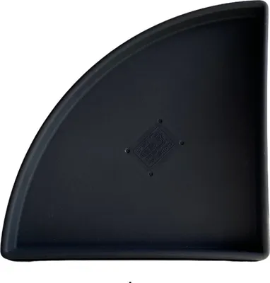 Produktbild von Garden Italia Eckiger Untersetzer aus Harz LAN 45 cm. Interieur 45 x 45 in ANTHRAZIT Color Resin  Italy für den Außenbereich - unzerbrechlich - frostbeständig, 45