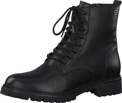 Produktbild von Tamaris Stiefelette Schwarz Glattleder Größe: 40 Normal