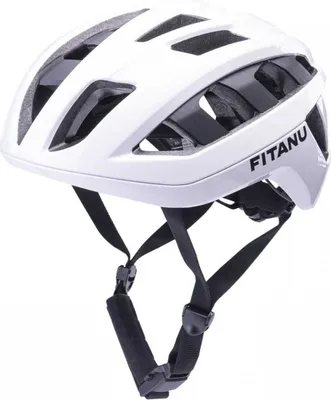 Zdjęcie produktu dla Fitanu – kask „Dinamico” dla mężczyzn/kobiet (unisex), tworzywo PC, pianka EPS, pianka PP15568 (L) (biały/beżowy)