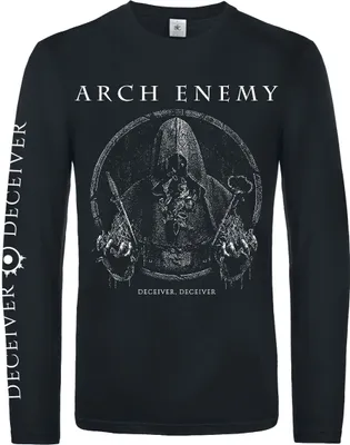 Produktbild von Arch Enemy Langarmshirt Herren Deceiver schwarz M