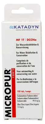 Productafbeelding van Micropur Forte MF 1, 100 tabletten