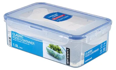 Produktbild von LocknLock PP Classic Vorratsdose mit Ablaufgitter | 1 L | 20,5 x 13,4 x 6,9 cm |