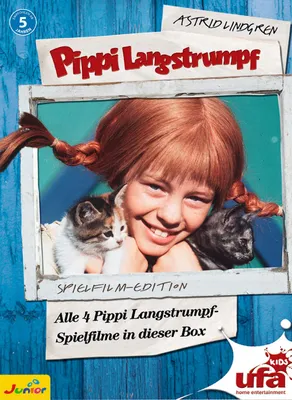 Produktbild von Pippi Langstrumpf - Die Spielfilm-Edition auf DVD (4 DVDs)