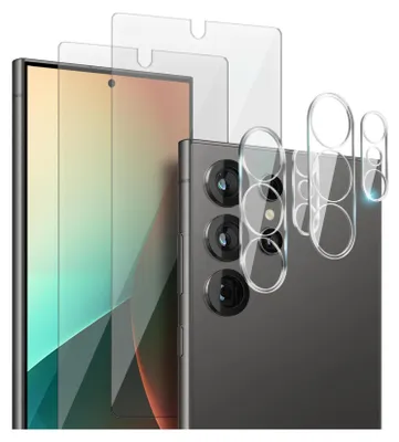 Produktbild von 2x Display + Kamera Glas für Samsung Galaxy S26 Ultra Panzerfolie Displayglas Kameraglas 9H Schutzglas