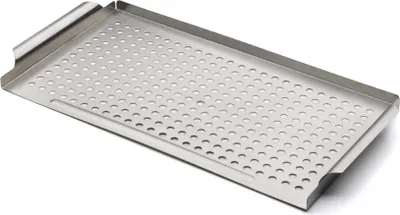 Produktbild von Weis 15280 Grilltablett aus Edelstahl 42 x 21cm