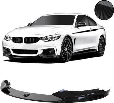 Immagine prodotto di Spoiler anteriore spoiler labbro paraurti CARBON OPTICS per BMW Serie 4 F32 F33 F36 da