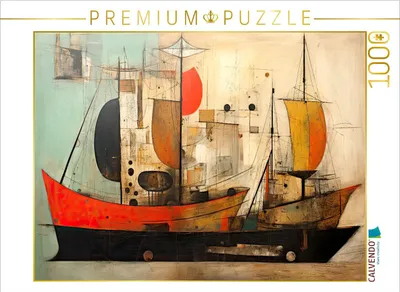 Produktbild von CALVENDO Puzzle Segelträume | 1000 Teile Lege-Größe 64x48cm Foto-Puzzle für glückliche Stunden