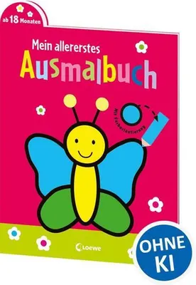 Immagine prodotto di Mein allererstes Ausmalbuch Schmetterlin