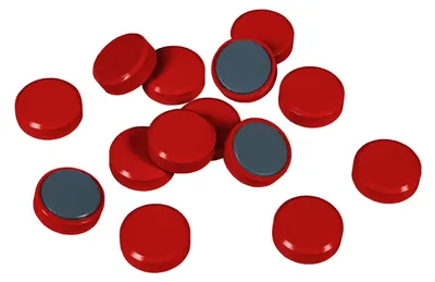 Obrázek produktu pro EICHNER 9177-00514 EICHNER Magnete rot, Kunststoff Ø 3,0 cm, 20 St.