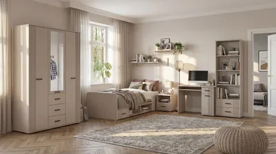 Produktbild von Kinderzimmer Jugendzimmer Sigma Set I in Cashmere