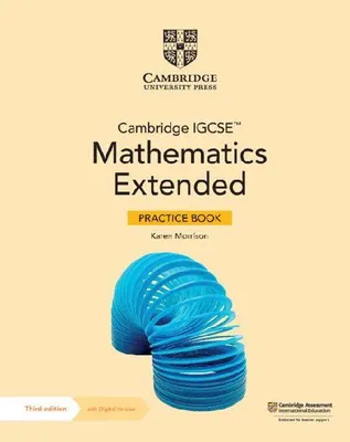 Produktbild von Cambridge Igcse(tm) Mathematics Extended Practice Book with Digital Version (2 Years' Access)
