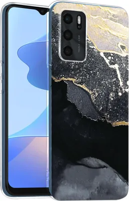 Image de Housse pour OPPO A16 / A16s Housse Marbre Motif Mobile Case Silicone Slim Cover