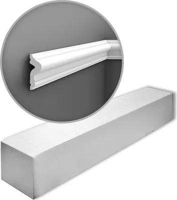 Produktbild von Orac Decor PX175-box-10 AXXENT Wandleisten 1 Karton SET mit 10 Friesleisten 20 m