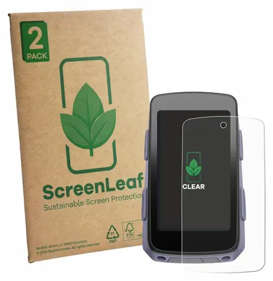 Produktbild von 2x ScreenLeaf Schutzfolie für Hammerhead Limited Edition Force Karoo Displayschutz Display Schutz Folie Klar Transparent
