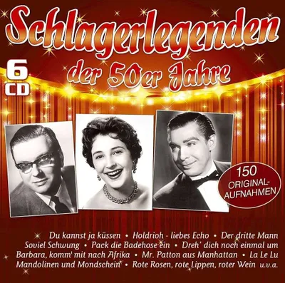 Produktbild von Schlagerlegenden der 50er Jahre - 150 Originalaufn