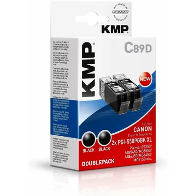 Obrázek produktu pro KMP Patrone Canon PGI-550PGBK XL black 500 S. C89D kompatibel