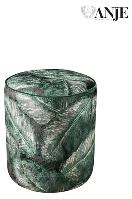 Produktbild von Wohnzimmer Grüner Hocker Luxus Sitzmöbel Polsterhocker Sitzhocker Neu