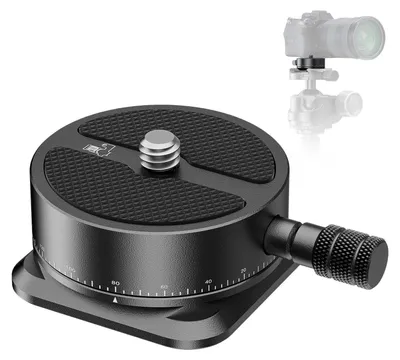 Productafbeelding van NEEWER Panorama snelkoppelingsplaat, 360° schwenkkoof voor camerastatief