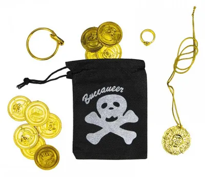 Image de PartyPro Set de pirate : 14 accessoires