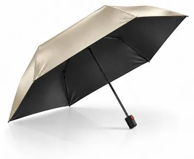 Obrázek produktu pro Knirps KNIRPS U.200 Metallic with Black - elegantní plně automatický deštník
