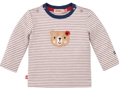Produktbild von BONDI Baby Langarmshirt "Bär" 93761 | Beige Größe: 62