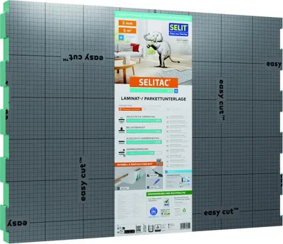 Produktbild von Selitac Parkett- und Laminatunterlage pro+ 5 mm 5 m²