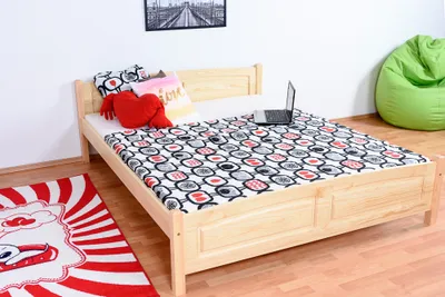Produktbild von Kiefer Bett 160 x 200 cm Natur