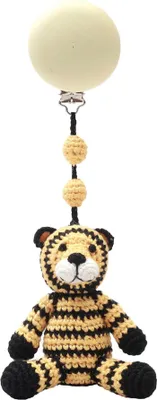 Produktbild von kinderwagenaufhänger Tiger 20 cm gelb/schwarz