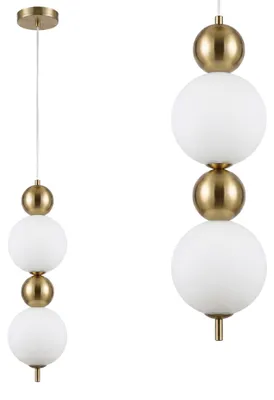 Produktbild von Hängelampe Toolight Lhj116-2Cp Led Transparent