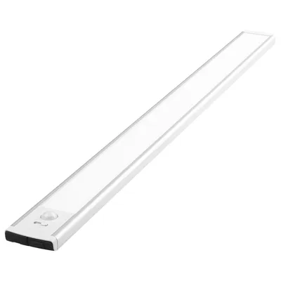 Produktbild von MasterLED LED-Unterbauleuchte mit PIR-Sensor, USB, 400 lm, 4000 K, 50 cm, silber