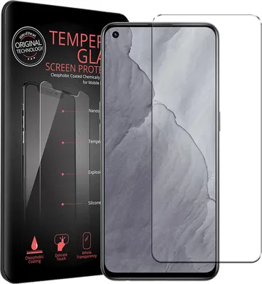 Immagine prodotto di 2x pellicola protettiva per Realme GT 5G protezione dello schermo in vetro blindato del telefono cellulare