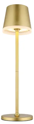 Produktbild von LED Solar Tischleuchte, gold, 2 Höhen möglich, H 41 cm