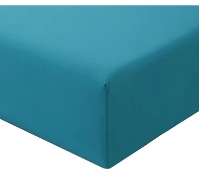 Produktbild von Spannbettlaken 180x200cm Türkis Mikrofaser 30cm Steghöhe