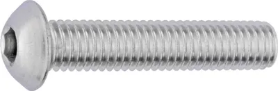 Produktbild von Connex Gewindeschrauben M6 x 40 mm Sechskant Innen 4 mm - 8 Stück Edelstahl
