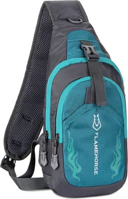 Produktbild von Herren Sling Rucksack Brust Umhaengetasche Umhaengetasche Reise Sport Gym Daypack