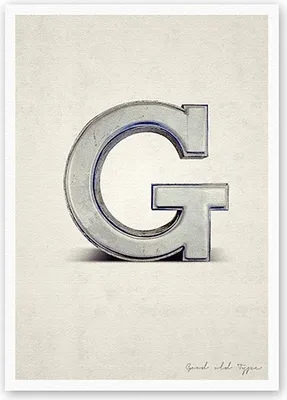 Produktbild von Postkarte  - "G"