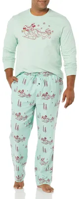 Produktbild von A. Essentials Disney | Marvel | Star Wars Herren Schlafanzug-Schlaf-Sets Flanell