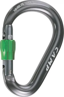 Image de Mousqueton CAMP Nimbus Lock, Gunmetal, taille unique