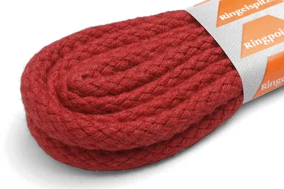 Produktbild von RINGELSPITZ - Kordel Schnürsenkel – Robust und Stilvoll für Jeden Tag - 120 cm, rot