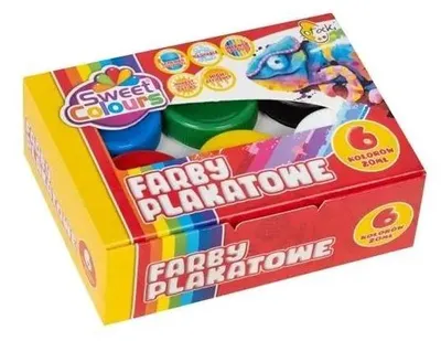 Immagine prodotto di Vernici per poster 6 colori 20ml