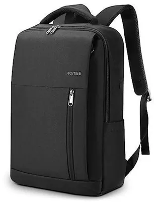 Produktbild von Laptop Rucksack Herren 17 Zoll Schwarz Tagesrucksack Arbeitsrucksack Business Backpack Uni Daypack