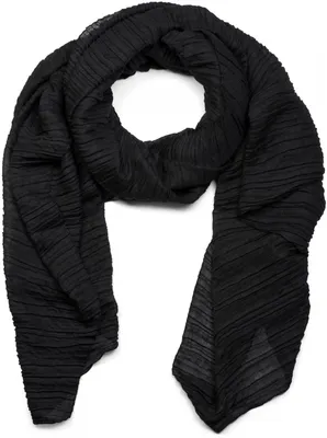 Produktbild von styleBREAKER Damen Schal fein gekreppt | Leichter Plissee-Schal für stilvolle Looks | Elegantes Halstuch mit fließenden Falten | Modisch Vielseitig & Angenehm weich | 96 x 192 cm