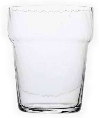 Trinkglas aus Glas, 350 ml, 8 x 9,5 cm, transparent