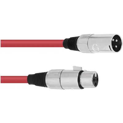 Produktbild von OMNITRONIC XLR Kabel 3pol 5m rt