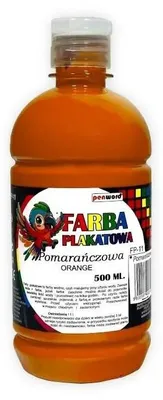 Produktbild von Farbplakatfarbe, 500 ml, orange