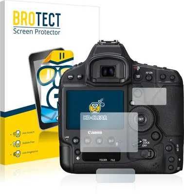 Produktbild von 2x Für Canon EOS 1D X Mark II Schutzfolie BROTECT Displayschutz Display Schutz Folie Klar Transparent